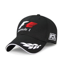 Load image into Gallery viewer, 2019 Sports F1 Racing Cap Mens Hat For Fish Outdoor Fashion Line Baseball Cap Long Visor Brim Shade Snapback Sun Hat Bone Gorras